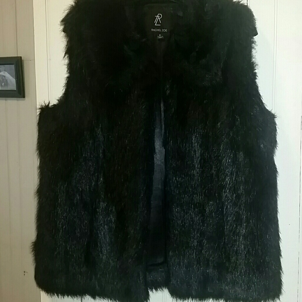 Rachel Zoe Faux fur vest